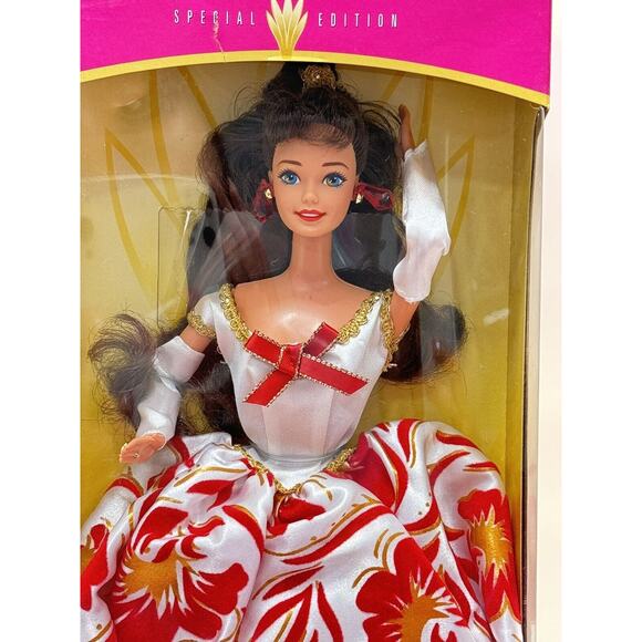 Evening Flame Barbie Special Edition Doll 1995 Mattel 15533 - Picture 2 of 7